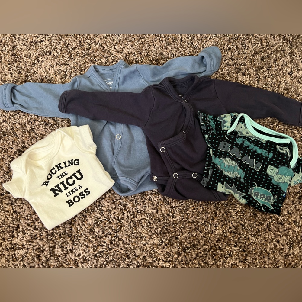 Preemie onesie bundle
